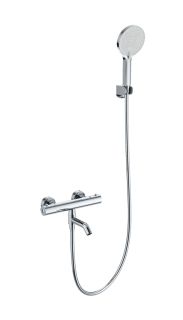 Смеситель для ванны с душем Wonzon & Woghand INN 3 WW-B2065-A1-CR с термостатом хром